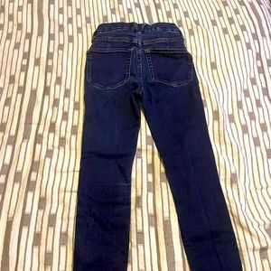 Free people dark wash skinny jeans